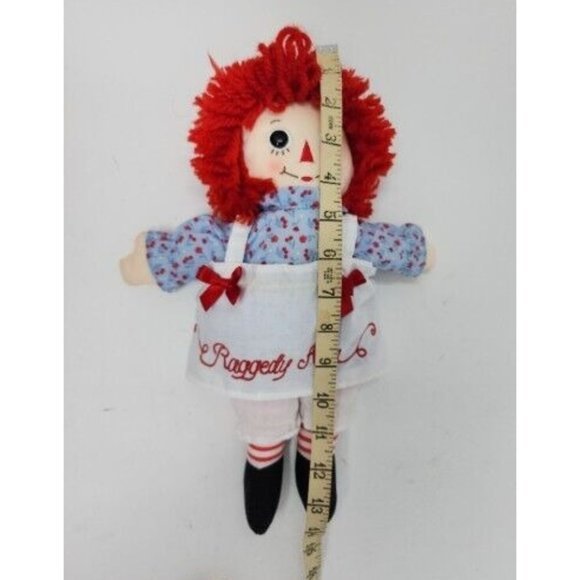 Raggedy‎ Ann Classic American Doll Hasbro Handmade By Aurora 13.5” Plush 2012 - Picture 8 of 9